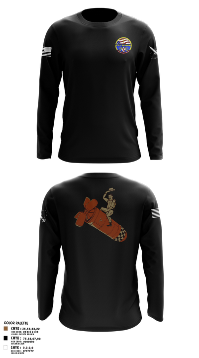 Missile Techs 24768628 Long Sleeve Performance Shirt 103