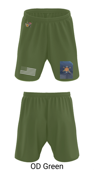 Athletic Shorts With Pockets, HHB, 428th Field Artillery Brigade, , Teamtime, Team time, sublimation, custom sports apparel, team uniforms, spirit wear, spiritwear, sports uniforms, custom shirts, team store, custom team store, fundraiser sports, apparel fundraiser