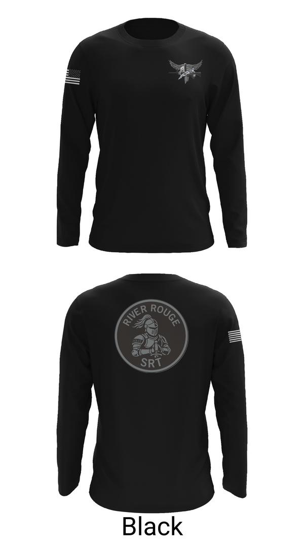 Long Sleeve Performance Shirt, River Rouge Police Special Response Team, Police, Teamtime, Team time, sublimation, custom sports apparel, team uniforms, spirit wear, spiritwear, sports uniforms, custom shirts, team store, custom team store, fundraiser sports, apparel fundraiser