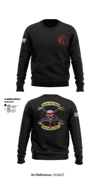Crew Neck Sweatshirt, 1st Battalion 2nd Marines Charlie Company, , Teamtime, Team time, sublimation, custom sports apparel, team uniforms, spirit wear, spiritwear, sports uniforms, custom shirts, team store, custom team store, fundraiser sports, apparel fundraiser