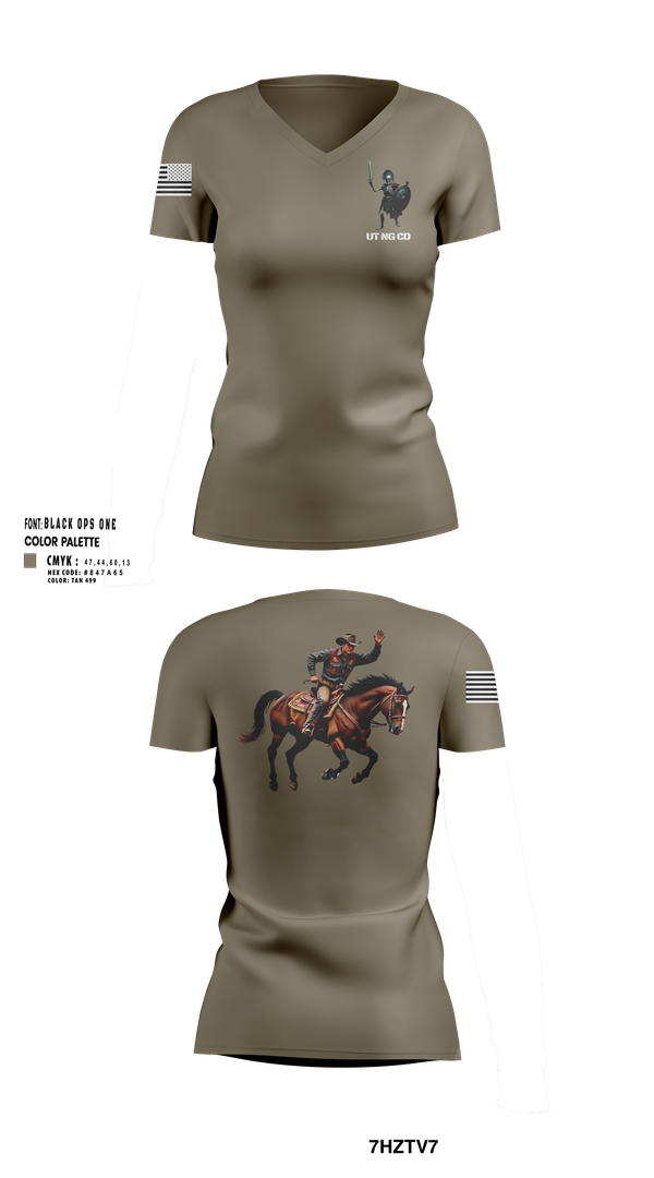 Womens Short Sleeve Vneck Shirt, , Army, Teamtime, Team time, sublimation, custom sports apparel, team uniforms, spirit wear, spiritwear, sports uniforms, custom shirts, team store, custom team store, fundraiser sports, apparel fundraiser