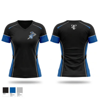Womens Short Sleeve Vneck Shirt, Tycon Knights, , Teamtime, Team time, sublimation, custom sports apparel, team uniforms, spirit wear, spiritwear, sports uniforms, custom shirts, team store, custom team store, fundraiser sports, apparel fundraiser