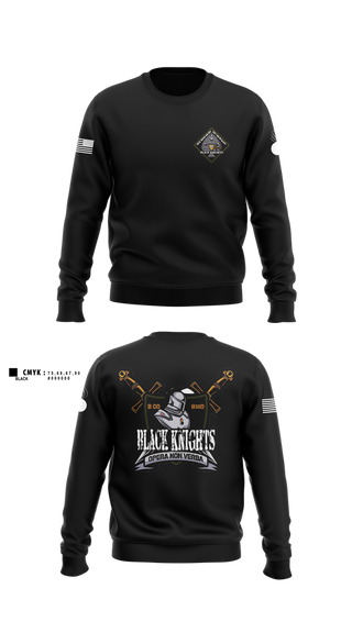 Crew Neck Sweatshirt, B Co 832nd OD BN, , Teamtime, Team time, sublimation, custom sports apparel, team uniforms, spirit wear, spiritwear, sports uniforms, custom shirts, team store, custom team store, fundraiser sports, apparel fundraiser