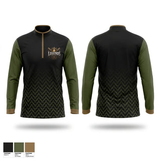 Quarter Zip Jacket, Legends, Baseball, Teamtime, Team time, sublimation, custom sports apparel, team uniforms, spirit wear, spiritwear, sports uniforms, custom shirts, team store, custom team store, fundraiser sports, apparel fundraiser