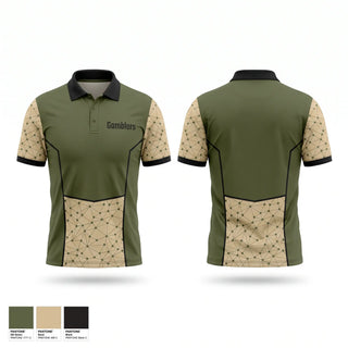 Short Sleeve Performance Polo, Gamblers, Ice Hockey, Teamtime, Team time, sublimation, custom sports apparel, team uniforms, spirit wear, spiritwear, sports uniforms, custom shirts, team store, custom team store, fundraiser sports, apparel fundraiser