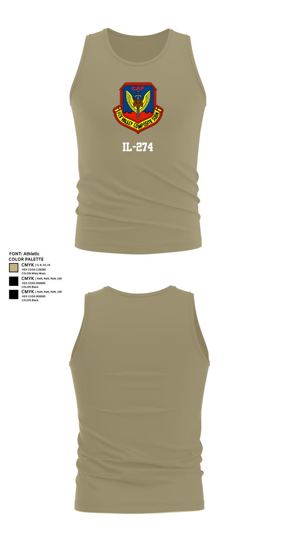 Tank Top, IL-274, Air Force, Teamtime, Team time, sublimation, custom sports apparel, team uniforms, spirit wear, spiritwear, sports uniforms, custom shirts, team store, custom team store, fundraiser sports, apparel fundraiser