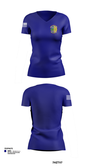 Womens Short Sleeve Vneck Shirt, Newton Police Department, Police, Teamtime, Team time, sublimation, custom sports apparel, team uniforms, spirit wear, spiritwear, sports uniforms, custom shirts, team store, custom team store, fundraiser sports, apparel fundraiser
