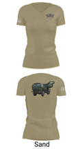 182nd Field Artillery 54920124 Women's Short Sleeve V-neck Shirt - 88