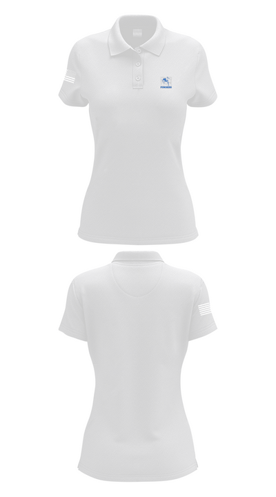 Mifflin Punchers Band 46998684 Women's Short Sleeve Performance Polo  - 17
