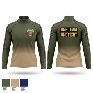 Quarter Zip Jacket, Universal Boxing Gym, National Guard, Teamtime, Team time, sublimation, custom sports apparel, team uniforms, spirit wear, spiritwear, sports uniforms, custom shirts, team store, custom team store, fundraiser sports, apparel fundraiser
