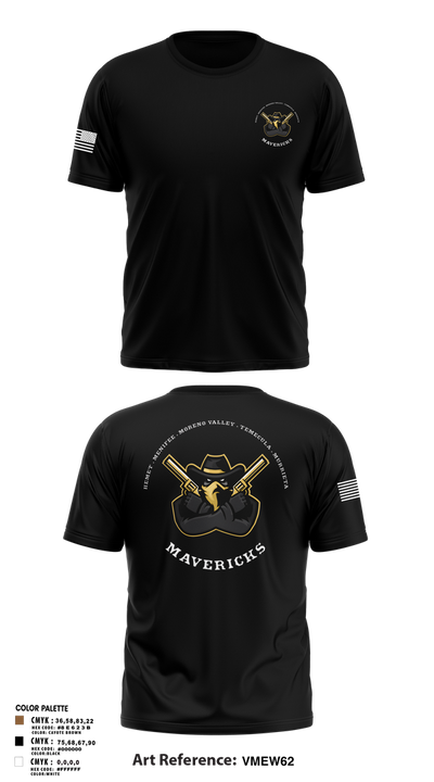 Mavericks 71642974 Short Sleeve Performance Shirt - 3