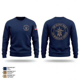 Crew Neck Sweatshirt, Fort Belknap Tribal Law Enforcement Services, Police, Teamtime, Team time, sublimation, custom sports apparel, team uniforms, spirit wear, spiritwear, sports uniforms, custom shirts, team store, custom team store, fundraiser sports, apparel fundraiser
