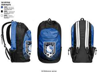 Gear Bag, Exeter Township High School Boys Soccer, Men's Soccer, Teamtime, Team time, sublimation, custom sports apparel, team uniforms, spirit wear, spiritwear, sports uniforms, custom shirts, team store, custom team store, fundraiser sports, apparel fundraiser