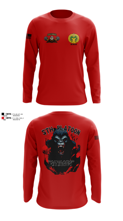 Echo Company 66068178 Long Sleeve Performance Shirt 3