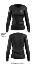 434th FA BDE H2F 66050824 Women's Long Sleeve V-neck Shirt - 102