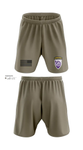 360 CA BDE (Airborne) 20343641 Athletic Shorts With Pockets - 1