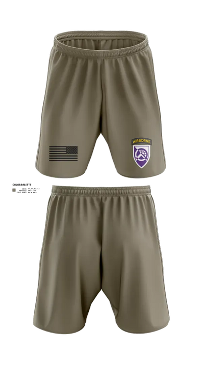360 CA BDE (Airborne) 20343641 Athletic Shorts With Pockets - 1