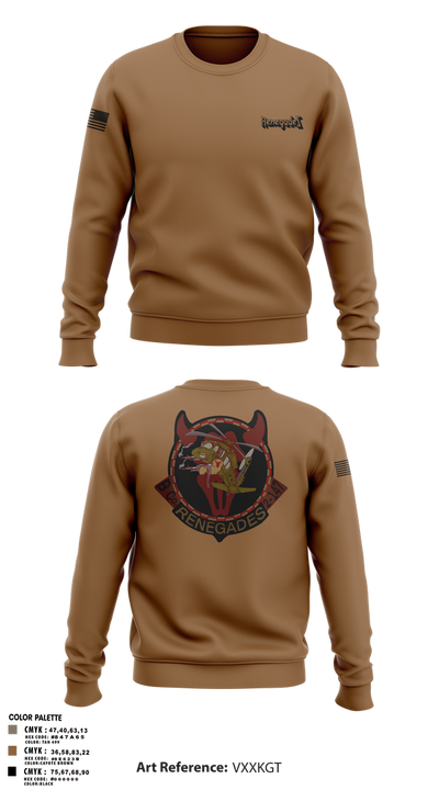 B Co. 2-147 87495418 Crew Neck Sweatshirt - 9