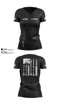 144 FW 48167623 Women's Short Sleeve V-neck Shirt - 104