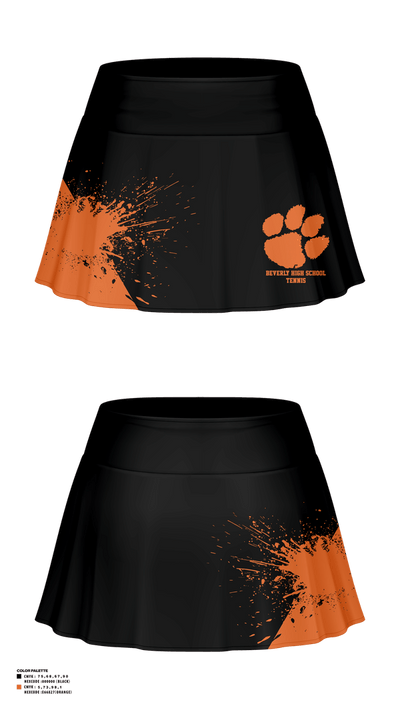 Beverly High School Tennis 42546439 Skort - 1