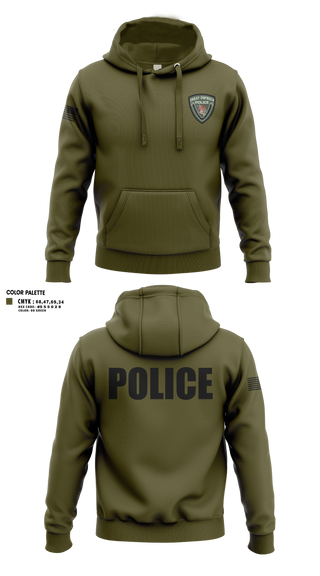 Hoodie, Ohkay Owingeh Police Department, Police, Teamtime, Team time, sublimation, custom sports apparel, team uniforms, spirit wear, spiritwear, sports uniforms, custom shirts, team store, custom team store, fundraiser sports, apparel fundraiser
