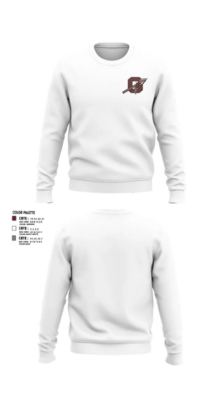 Crew Neck Sweatshirt, Ganado, Spirit Store, Teamtime, Team time, sublimation, custom sports apparel, team uniforms, spirit wear, spiritwear, sports uniforms, custom shirts, team store, custom team store, fundraiser sports, apparel fundraiser