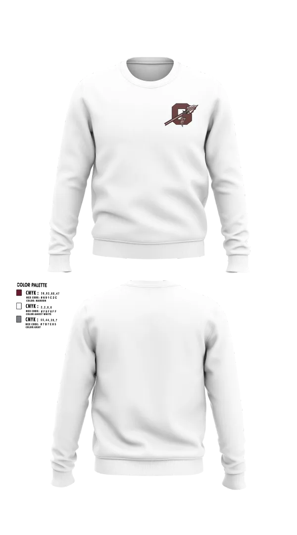 Crew Neck Sweatshirt, Ganado, Spirit Store, Teamtime, Team time, sublimation, custom sports apparel, team uniforms, spirit wear, spiritwear, sports uniforms, custom shirts, team store, custom team store, fundraiser sports, apparel fundraiser