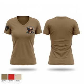 Womens Short Sleeve Vneck Shirt, HSC 615TH ASB, Army, Teamtime, Team time, sublimation, custom sports apparel, team uniforms, spirit wear, spiritwear, sports uniforms, custom shirts, team store, custom team store, fundraiser sports, apparel fundraiser