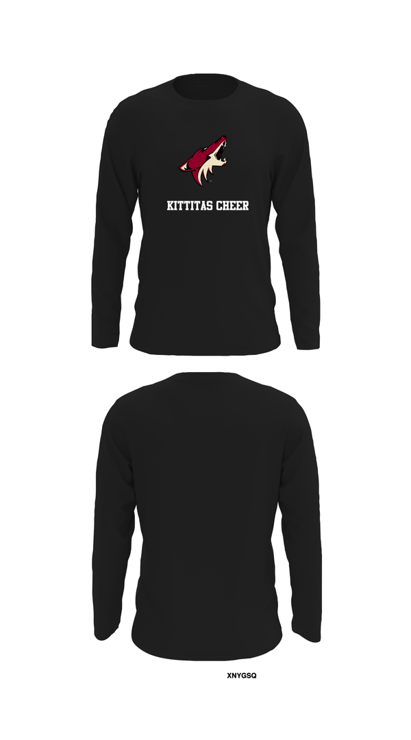 Long Sleeve Performance Shirt, Kittitas Cheer, Cheer, Teamtime, Team time, sublimation, custom sports apparel, team uniforms, spirit wear, spiritwear, sports uniforms, custom shirts, team store, custom team store, fundraiser sports, apparel fundraiser