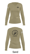 VX-9 92050722 Women's Long Sleeve V-neck Shirt - 92