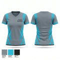 Michigan Hurricanes (Island Boyz Women's Short Sleeve V-neck Shirt - 1