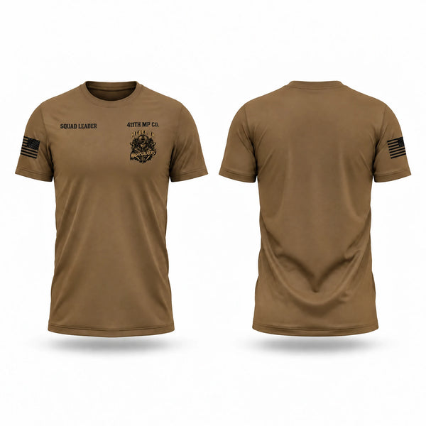411th MP CO 61050551 Old School Cotton Feel Shirt - 1
