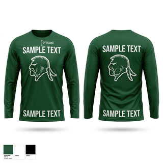 Long Sleeve Performance Shirt, Watriors, Men's Basketball, Teamtime, Team time, sublimation, custom sports apparel, team uniforms, spirit wear, spiritwear, sports uniforms, custom shirts, team store, custom team store, fundraiser sports, apparel fundraiser