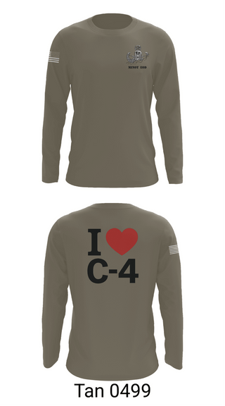 Long Sleeve Performance Shirt, 5th EOD, Air Force, Teamtime, Team time, sublimation, custom sports apparel, team uniforms, spirit wear, spiritwear, sports uniforms, custom shirts, team store, custom team store, fundraiser sports, apparel fundraiser