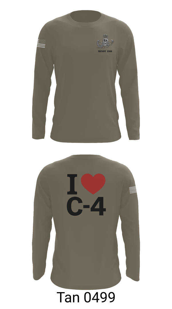 Long Sleeve Performance Shirt, 5th EOD, Air Force, Teamtime, Team time, sublimation, custom sports apparel, team uniforms, spirit wear, spiritwear, sports uniforms, custom shirts, team store, custom team store, fundraiser sports, apparel fundraiser