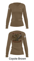 1-17 fa 79634889 Women's Long Sleeve V-neck Shirt - 17
