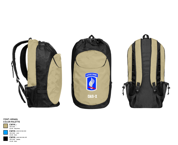 Gear Bag, OAS-X, Army, Teamtime, Team time, sublimation, custom sports apparel, team uniforms, spirit wear, spiritwear, sports uniforms, custom shirts, team store, custom team store, fundraiser sports, apparel fundraiser