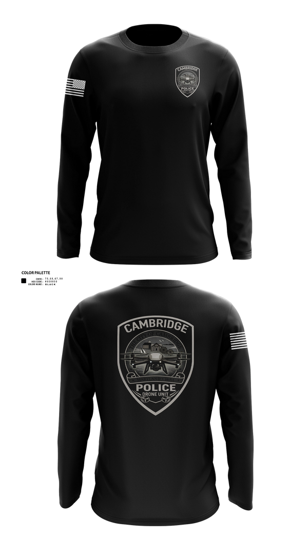 Long Sleeve Performance Shirt, RDC Outdoors, Police, Teamtime, Team time, sublimation, custom sports apparel, team uniforms, spirit wear, spiritwear, sports uniforms, custom shirts, team store, custom team store, fundraiser sports, apparel fundraiser
