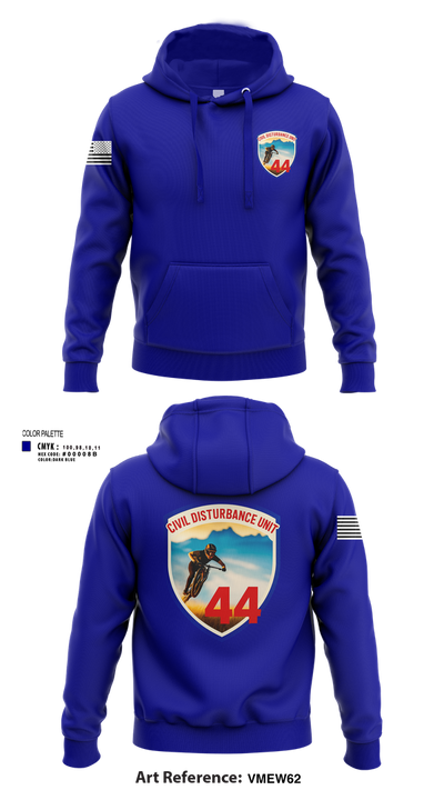 Civil Disturbance Unit 55553252 Hoodie - 101