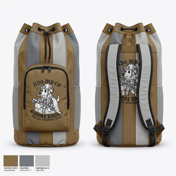 Gear Bag, 113MP SRT MS ARNG, Army, Teamtime, Team time, sublimation, custom sports apparel, team uniforms, spirit wear, spiritwear, sports uniforms, custom shirts, team store, custom team store, fundraiser sports, apparel fundraiser