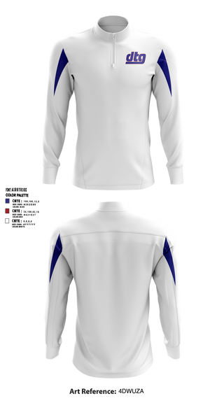 Quarter Zip Jacket, Downtown Giants Youth Football, Men's Basketball, Teamtime, Team time, sublimation, custom sports apparel, team uniforms, spirit wear, spiritwear, sports uniforms, custom shirts, team store, custom team store, fundraiser sports, apparel fundraiser