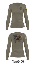 Philadelphia Police 64135919 Women's Long Sleeve V-neck Shirt - 73