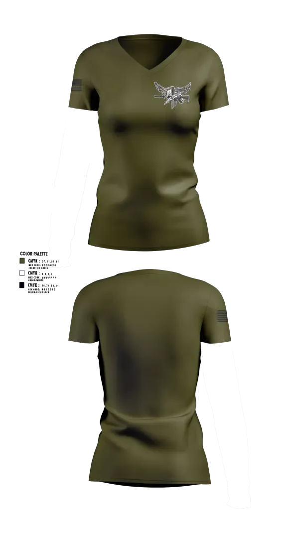 Womens Short Sleeve Vneck Shirt, Hancock County Joint Tactical Team, Police, Teamtime, Team time, sublimation, custom sports apparel, team uniforms, spirit wear, spiritwear, sports uniforms, custom shirts, team store, custom team store, fundraiser sports, apparel fundraiser