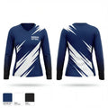 Moravian Softball 94971054 Women's Long Sleeve V-neck Shirt - 1