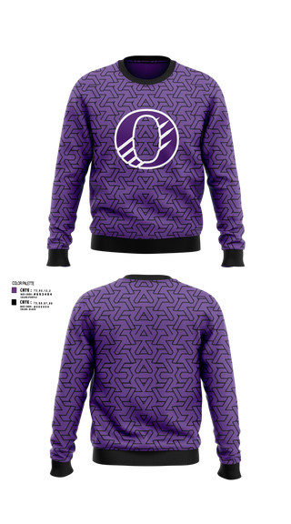 Crew Neck Sweatshirt, Onsted MS XC, Cross Country, Teamtime, Team time, sublimation, custom sports apparel, team uniforms, spirit wear, spiritwear, sports uniforms, custom shirts, team store, custom team store, fundraiser sports, apparel fundraiser