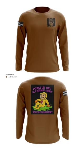Long Sleeve Performance Shirt, USS Jefferson City SSN-759 Reactor Labratory, Navy, Teamtime, Team time, sublimation, custom sports apparel, team uniforms, spirit wear, spiritwear, sports uniforms, custom shirts, team store, custom team store, fundraiser sports, apparel fundraiser