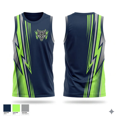 West Michigan Rogue Mens Basketball Jersey - 1
