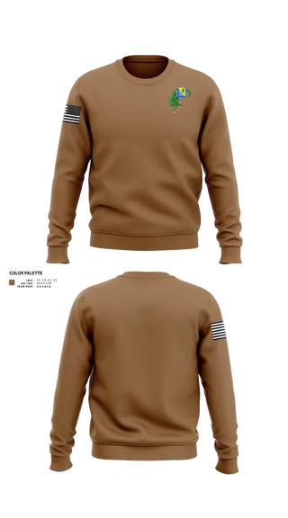 Crew Neck Sweatshirt, 490th CBRN BN, , Teamtime, Team time, sublimation, custom sports apparel, team uniforms, spirit wear, spiritwear, sports uniforms, custom shirts, team store, custom team store, fundraiser sports, apparel fundraiser