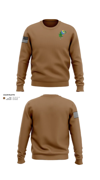 490th CBRN BN 55524924 Crew Neck Sweatshirt - 21