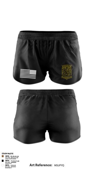 Ranger Panties, 665th SMC, Army, Teamtime, Team time, sublimation, custom sports apparel, team uniforms, spirit wear, spiritwear, sports uniforms, custom shirts, team store, custom team store, fundraiser sports, apparel fundraiser